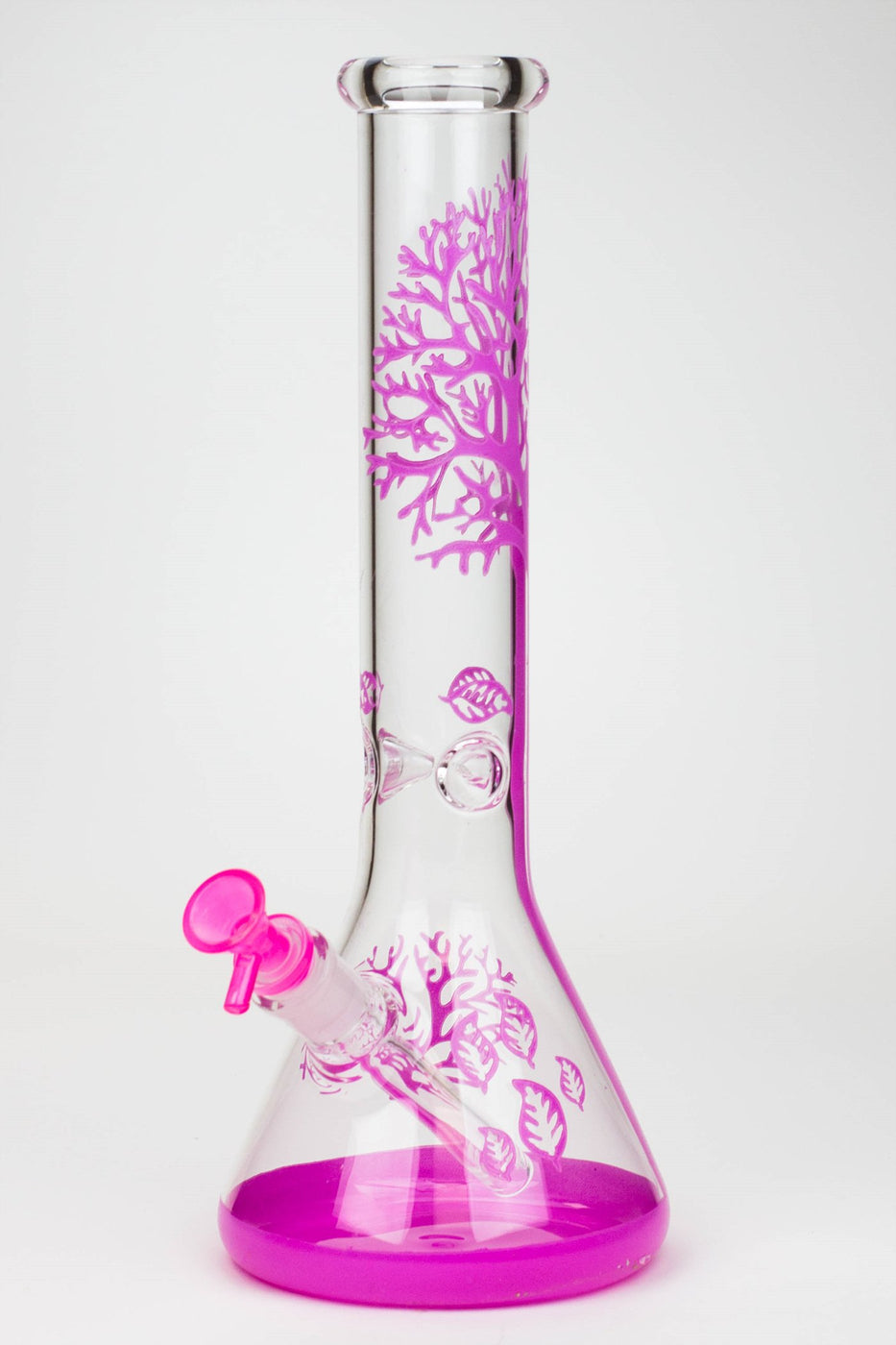 14" Tree of Life classic beaker glass bong