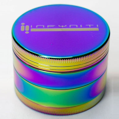 Infyniti | 4 parts rainbow herb grinder || Box Of 6 grinders ||
