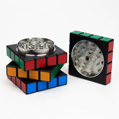 Infiniti Cube Herb Grinder - 4 Part (Box of 6 Grinders)