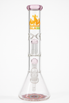 Double Perc KIN SA SHA BEAKER BONG 14 MM