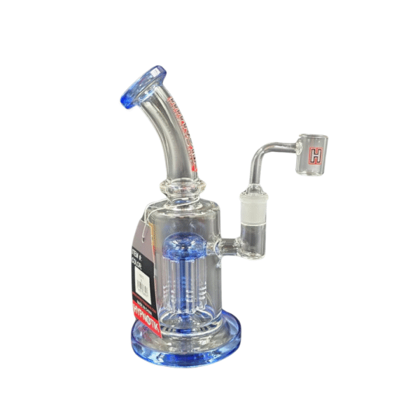 HYPNOTIK 8 INCH DAB RIG WITH MATCHING SHOWER
PERK, COMES WITH BANGER