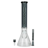 Castle Glassworks Frosted Tube Beaker Bong-16"