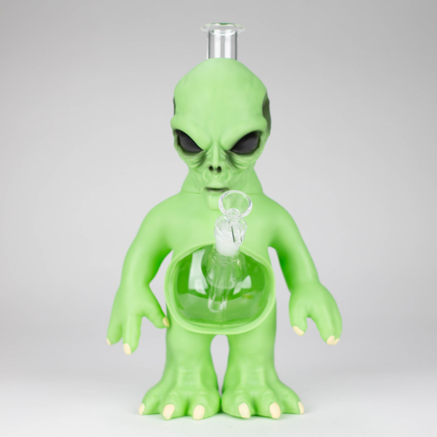13" Vinyl alien water Bong