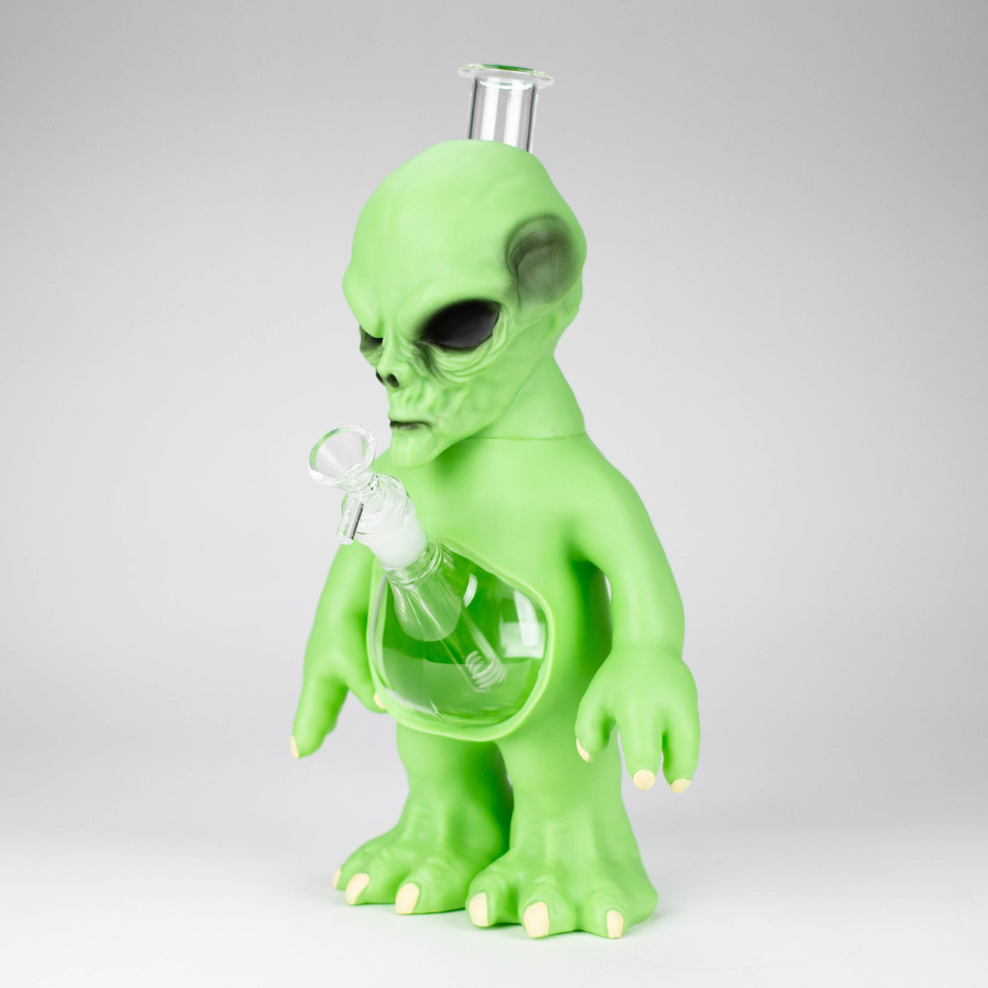 13" Vinyl alien water Bong