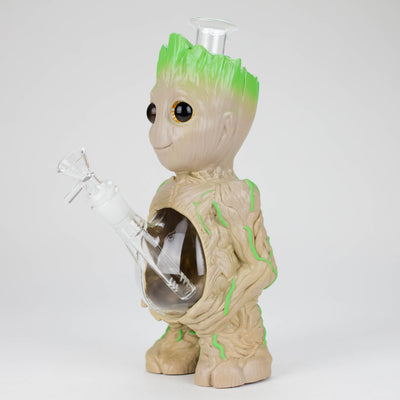 10.5" Vinyl Groot tree water bong
