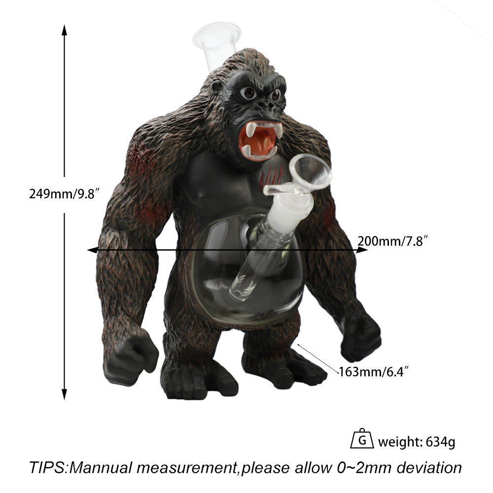 9.8″ PVC Orangutan Water Pipe Bong