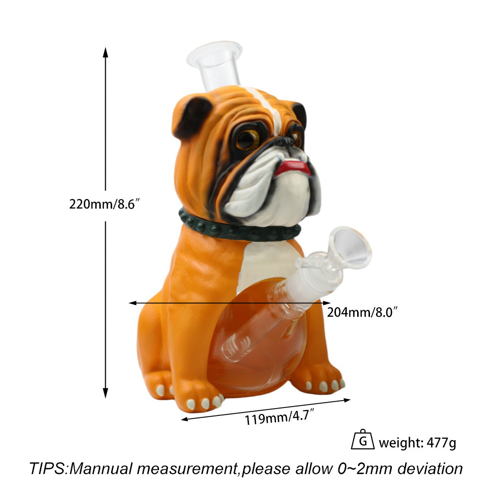 8.6″ PVC Bulldog Water Pipe Bong