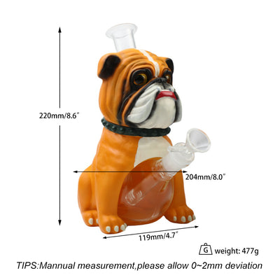 8.6″ PVC Bulldog Water Pipe Bong