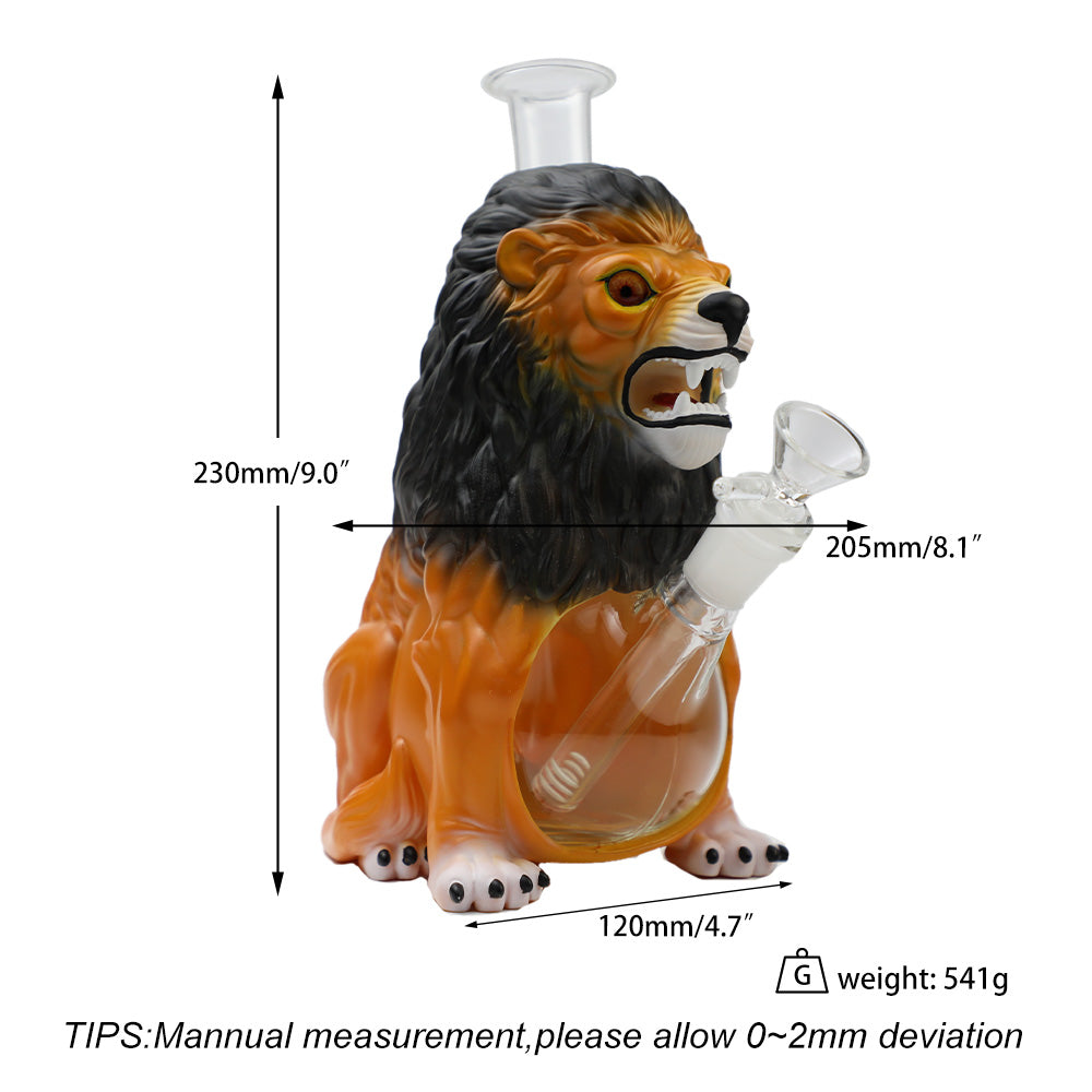 9.0″ PVC Lion Water Pipe Bong
