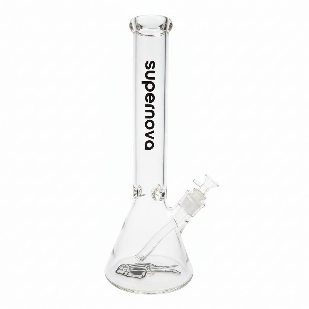 15" Beaker Glass Bong