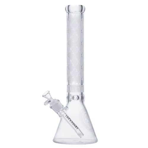 Legendary - 16" 7mm Crystal Pattern Beaker Bong