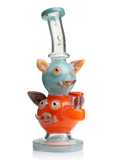 Lookah 10" Cute Double Piggy Dab Rig