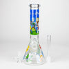 14mm Ricky Morty Design Beaker Bong