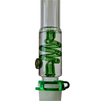 12 Inch Freezable Glass Coil Bong