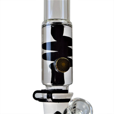 12 Inch Freezable Glass Coil Bong