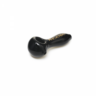 4" Spoon Pipe with 5-hole Glass Filter Screen