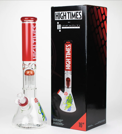 16" INFYNITI HIGH TIMES BEAKER BONG WITH PERCOLATOR