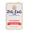 Zig Zag White Kutcorners Slow Burning Rolling Papers - Single Wide